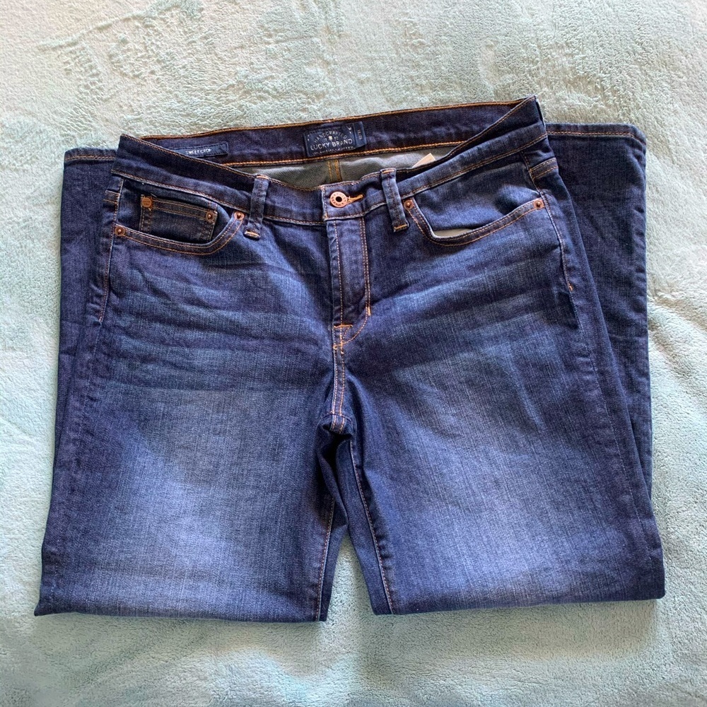 Lucky Brand Denim Cropped Jeans